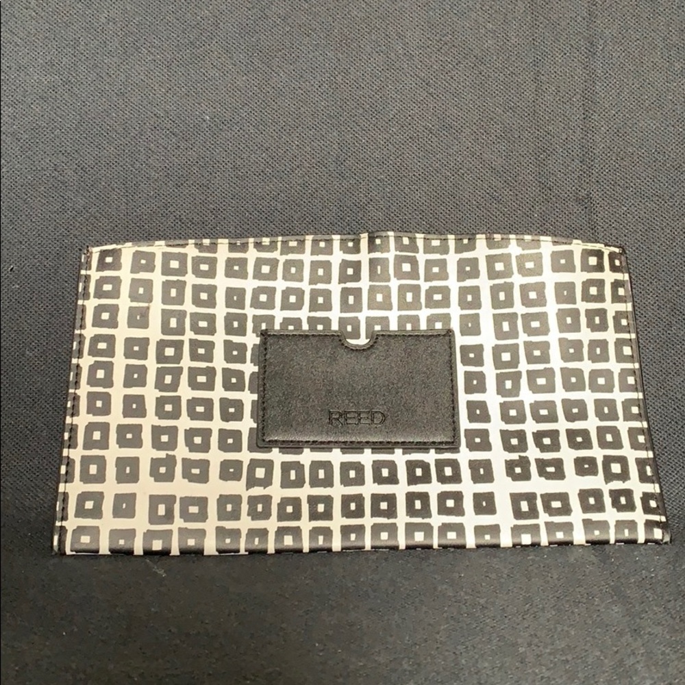 Reed Krakoff Vegan Leather Wristlet Clutch Purse